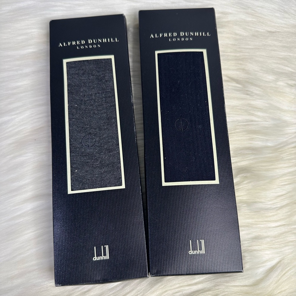 DUNHILL socks bundle in gray and navy